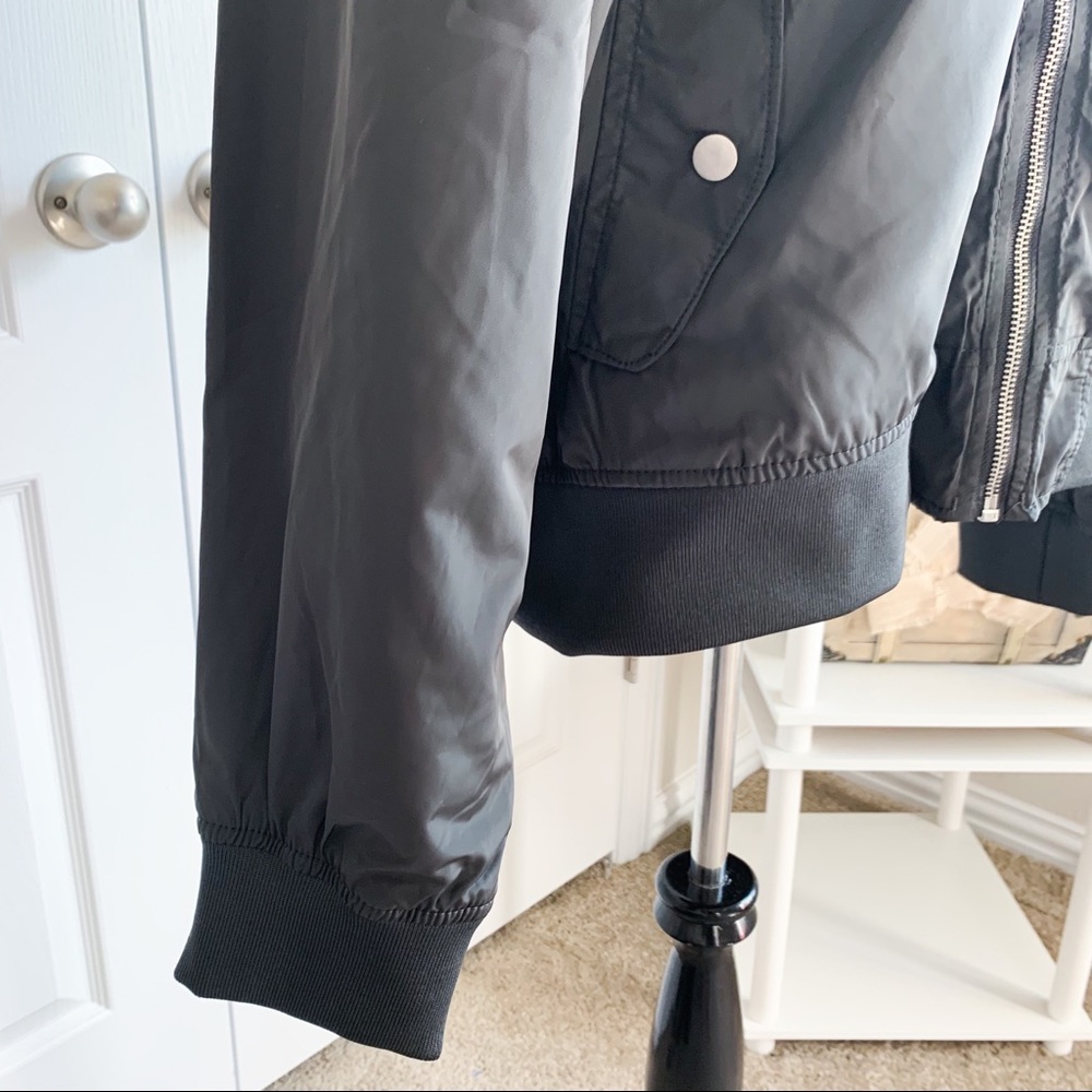 Men’s Goodfellow Matte Bomber Jacket In Gray - Picture 5 of 8